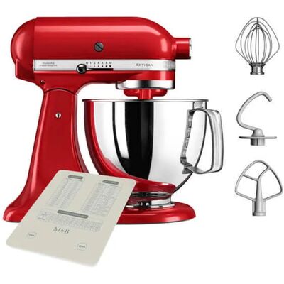 KitchenAid Artisan Mixer 125 Empire Red with FREE Gift KitchenAid Artisan Mixer 125 Empire Red with FREE Gift