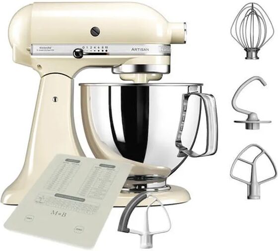 KitchenAid Artisan Mixer 125 Almond Cream with FREE Gifts