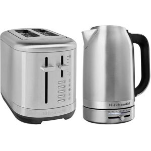 KitchenAid Breakfast Suite Stainless Steel 1.7L Kettle and 2 Slice Toaster Set