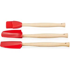 Le Creuset Cerise Craft 3-Piece Utensil Set