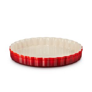 Le Creuset Cerise 24cm Fluted Flan