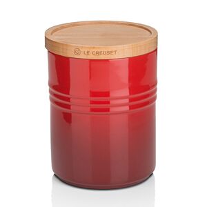 Le Creuset Cerise Stoneware Medium Storage Jar