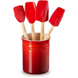 Le Creuset Cerise Craft 5-Piece Utensil Set