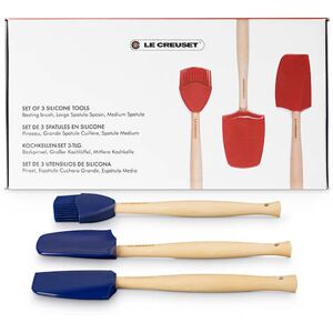 Le Creuset Azure Craft 3-Piece Utensil Set