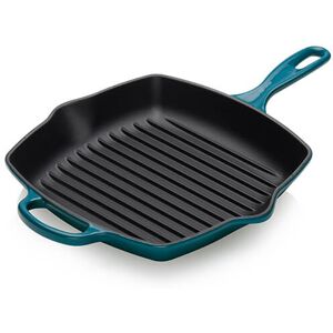 Le Creuset Signature Deep Teal Cast Iron 26cm Grillit