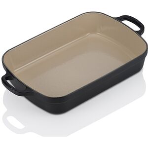 Le Creuset Signature Satin Black Cast Iron 33cm Rectangular Roaster