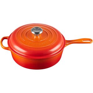 Le Creuset Signature Volcanic Cast Iron 26cm Cassadou/Deep Saute