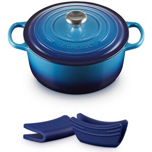 Le Creuset Signature Azure Cast Iron 26cm Round Casserole