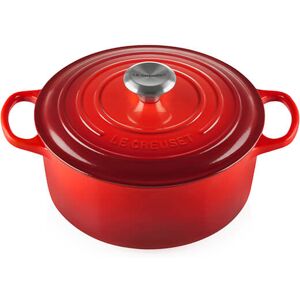 Le Creuset Signature Cerise Cast Iron 28cm Round Casserole