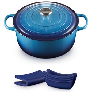 Le Creuset Signature Azure Cast Iron 28cm Round Casserole