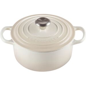 Le Creuset Signature Meringue Cast Iron 28cm Round Casserole