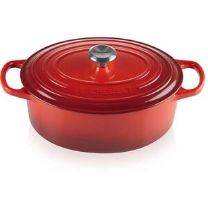 Le Creuset Signature Cerise Cast Iron 25cm Oval Casserole