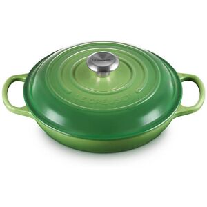 Le Creuset Signature Bamboo Cast Iron 26cm Shallow Casserole