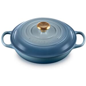 Le Creuset Signature Chambray Cast Iron 26cm Shallow Casserole