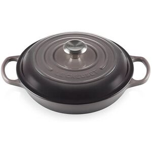 Le Creuset Signature Flint Cast Iron 26cm Shallow Casserole