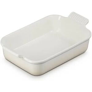 Le Creuset Meringue Stoneware Medium 26cm Heritage Rectangular Dish