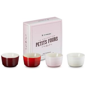 Le Creuset La Petits Fours Collection Set of 4 Mini Ramekins