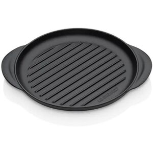 Le Creuset Satin Black Cast Iron 25cm Round Grill