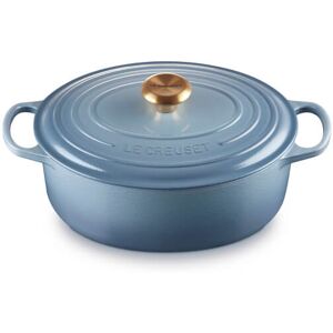 Le Creuset Signature Chambray Cast Iron 29cm Oval Casserole