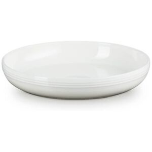 Le Creuset Meringue Stoneware Coupe Collection 22cm Pasta Bowl