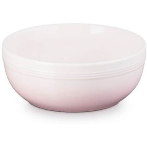 Le Creuset Shell Pink Stoneware Coupe Collection 20cm Serving Bowl