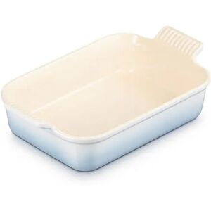 Le Creuset Coastal Blue Stoneware Medium 26cm Heritage Rectangular Dish