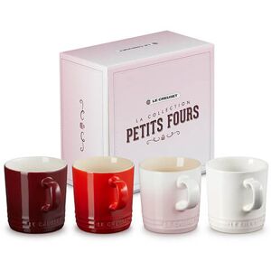 Le Creuset La Petits Fours Collection Set of 4 Mugs