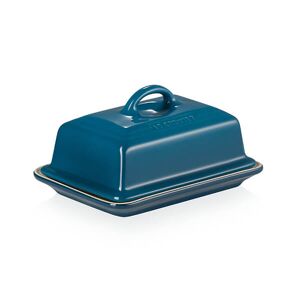 Le Creuset Deep Teal Stoneware Butter Dish