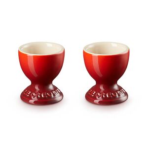 Le Creuset Cerise Stoneware Set of 2 Egg Cups