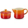 Le Creuset Volcanic Milk & Sugar Set