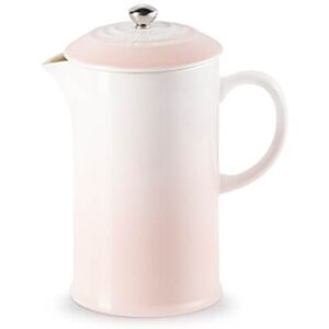 Le Creuset Shell Pink Stoneware Cafetiere