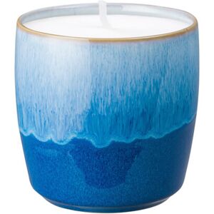 Denby Blue Haze Ceramic Candle Pot