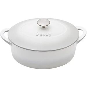 Denby Natural Canvas Cast Iron 28cm Oval Casserole