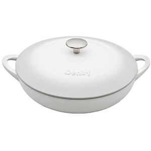 Denby Natural Canvas Cast Iron 30cm Shallow Casserole