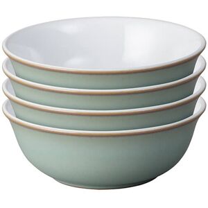 Denby Regency Green 4 Piece Cereal Bowl Set