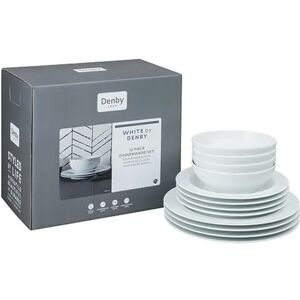 Denby White 12 Piece Tableware Set