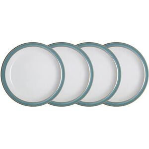 Denby Azure 4 Piece Medium Plate Set