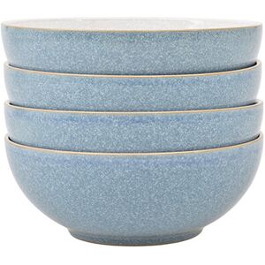 Denby Elements Blue Set Of 4 Cereal Bowl