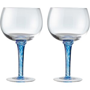 Denby Imperial Blue Set Of 2 Gin Glasses