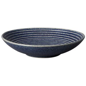 Denby Studio Blue Cobalt Medium Ridged Bowl