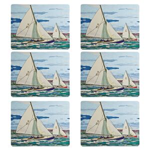Denby Set Of 6 Sailing Placemats