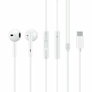 Type C Earphones  In-Ear Wired Earbuds with Mic and Volume Control Compatible with Samsung  S23 /S22/S21/S20 iPad ProHuawei P40/P30/P20