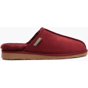 Pegia Fermo Shearling Men's Slippers, 41/7 / Burgundy