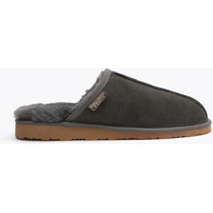 Pegia Fermo Shearling Men's Slippers, 46/12 / Anthracite