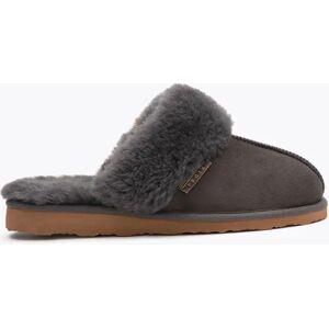 Pegia Monse Sheepskin Women's Slippers, 40/7 / Anthracite