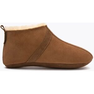 Pegia Homer Unisex Shearling Bootie Slippers, 40/7 / Chestnut