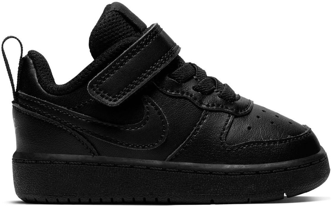 Nike Court Borough Low 2 Baby Toddler Shoe - unisex - Black/Black - 5K