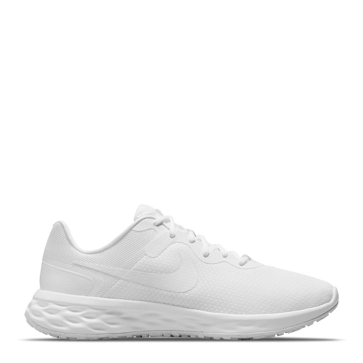 Nike Revolution 6 Road Running Shoes Mens - male - Triple White - 6