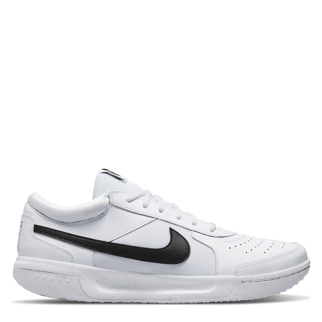 Nike Court Zoom Lite 3 Mens Hard Court Tennis Shoes - male - White/Black - 7.5