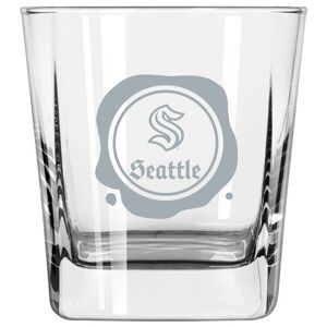 Seattle Kraken 14oz. Frost Stamp Old Fashioned Glass - Unisex - No Color